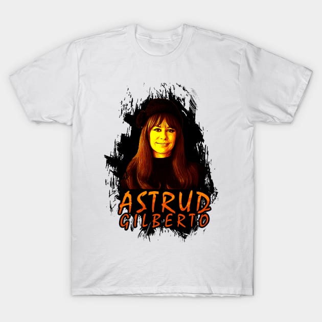 Celebrating Astrud Gilberto T-Shirt by Color-Lab